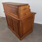 Solid oak shop counter