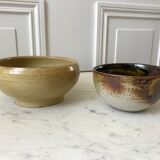 Ceramic bowl / glazed pottery signed 60s-70s