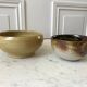 Ceramic bowl / glazed pottery signed 60s-70s