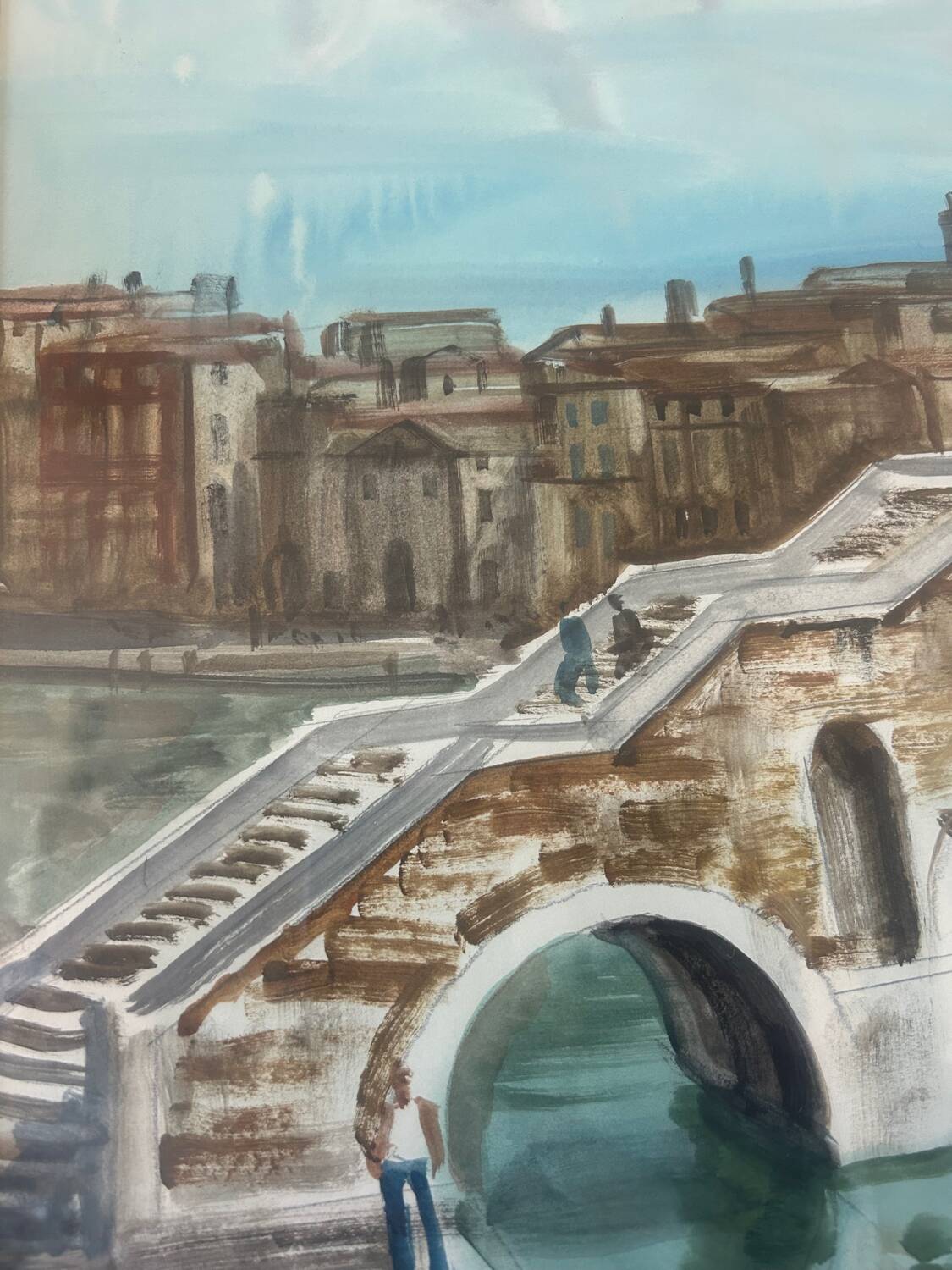 Aquarelle par Decaris