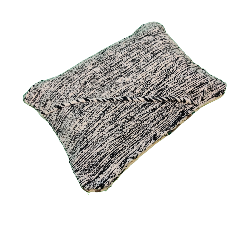Berber cushion Zanafi black 40x60