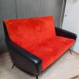 Vintage sofa compass feet