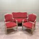 Louis xv style painted wood living room xix eme century