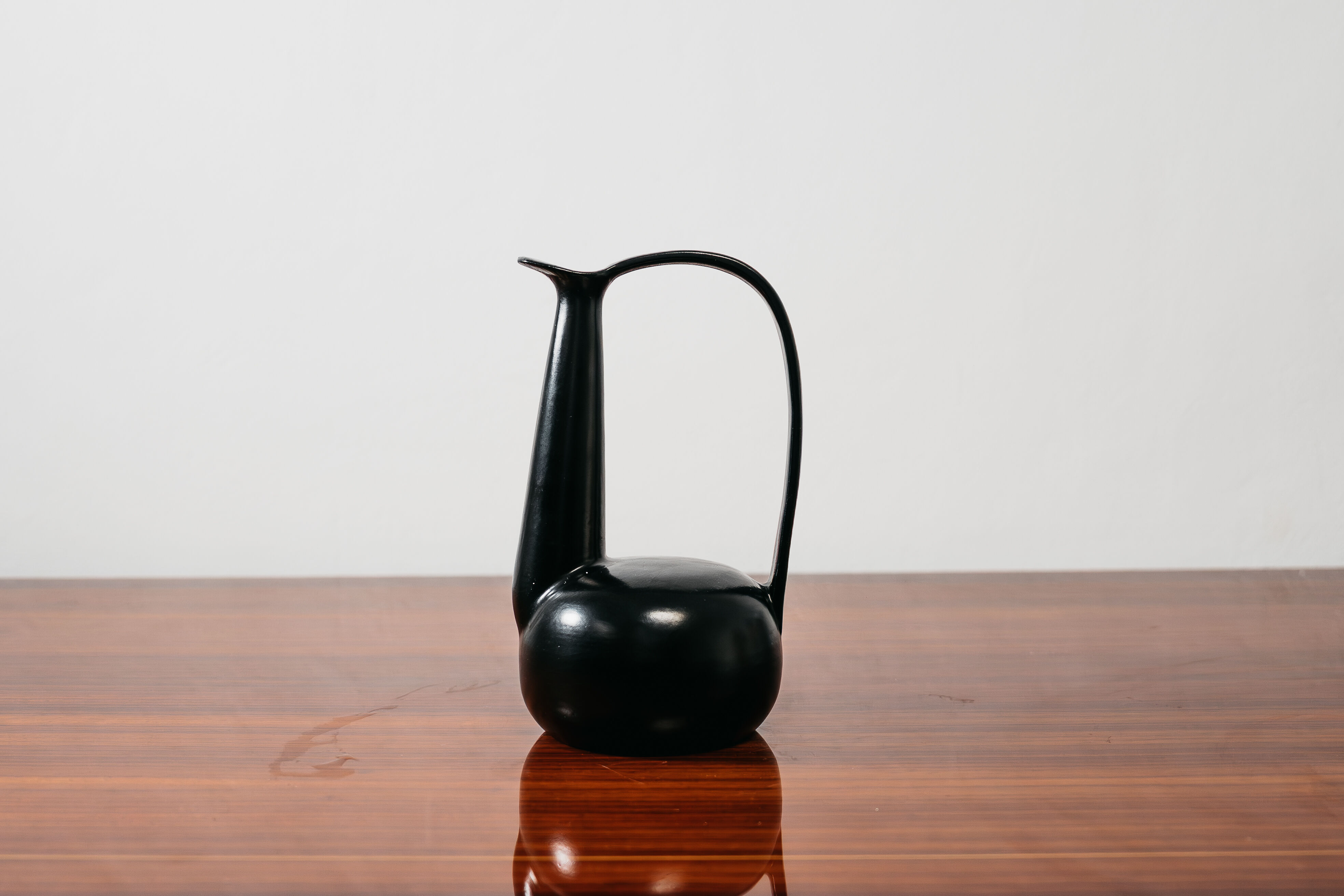 Gio Ponti & Carlo Alberto Rossi Vaso Bucchero N.3 Années 40 Rarissime D