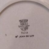 1950 Longchamp tableware set, St Jean de Luz model