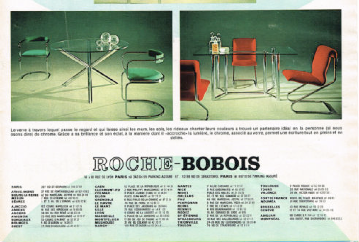 Roche Bobois armchair published in 1971