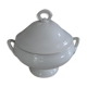 White earthenware soup Creil and Montereau