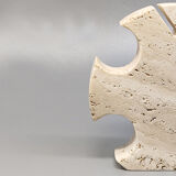 1970s fish sculpture'in travertine. made in italy