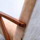 1960 Mid Century Easy Chair Model B 310 Var in Beige Velvet