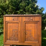Art Deco oak sideboard