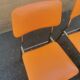 Tubmenager orange vintage chairs