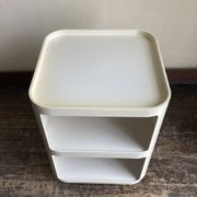 Componibili Caisson 4970 Castelli for Kartell 1969 white Space Aage 1969