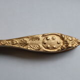 Vintage brass ornate nutcracker