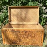 Vintage bamboo trunk