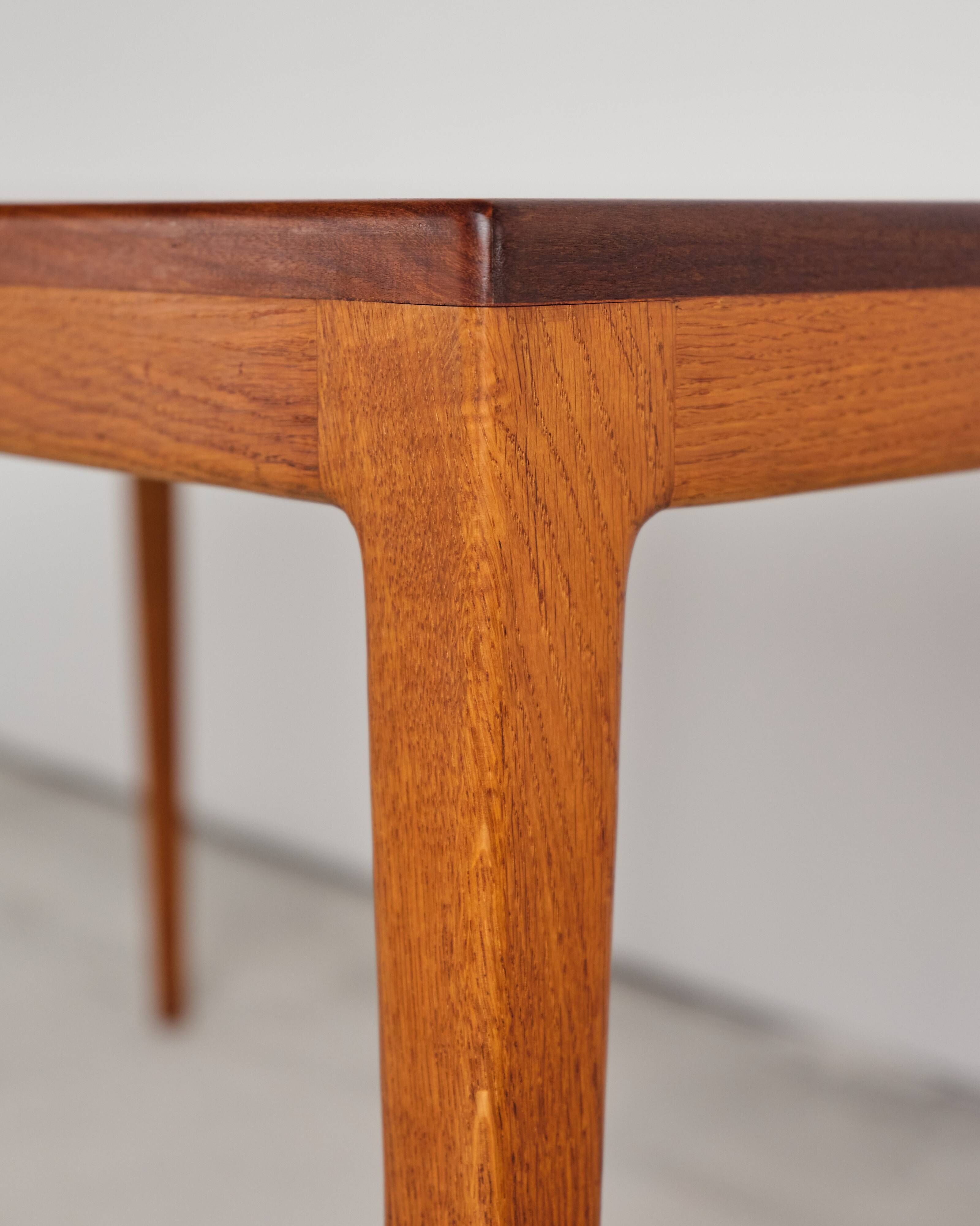 Table extensible en teck par Hartmut Lohmeyer pour Wilkhahn
