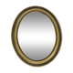 Miroir ovale style Louis Philippe ,années 50