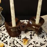 Duo of diverted candlesticks