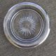 6 coasters and silver metal support