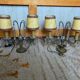 Pair of Italian bedside lamps from the 1950s