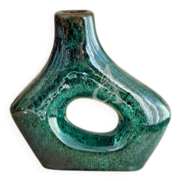 Tanara artisanal vase, small speckled.