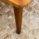 Oak community table with 8 drawers, 19th century