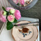 6 old flat plates made in france digoin sarreguemines