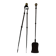 Grande pince et pelle cheminée XIX
