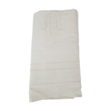Former embroidered sheet monogram MP embroidery open day row sheets 320 x 200 cm
