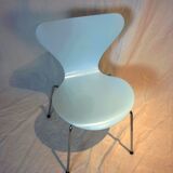 Chaise mod. 3107  Arne Jacobsen  Azur