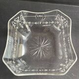 2 Saladiers en cristal taillé style Louis XVI
