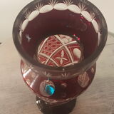 Vase en cristal de Bohème