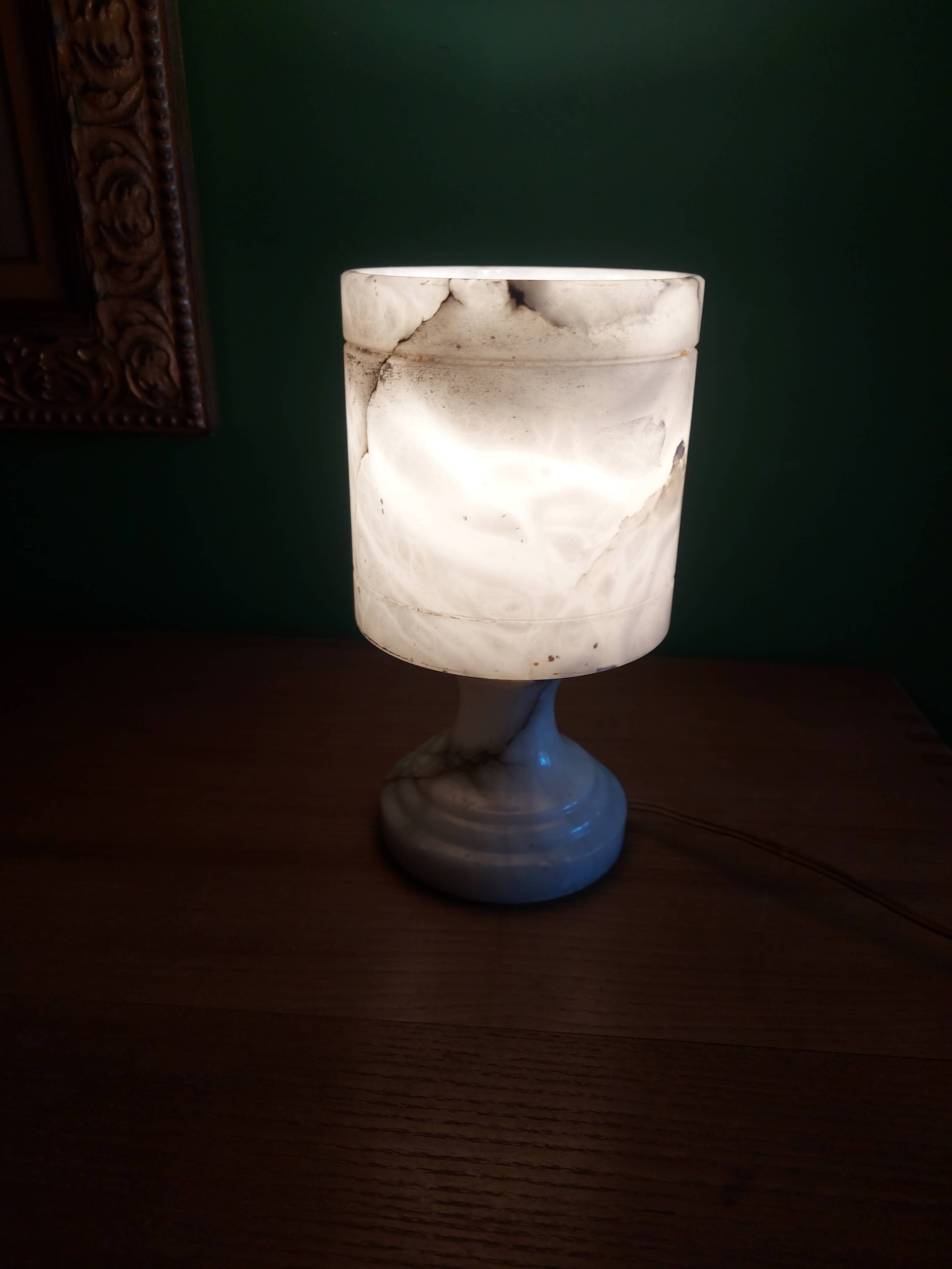 70'S alabaster lamp