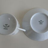 Cup and under cup limoges