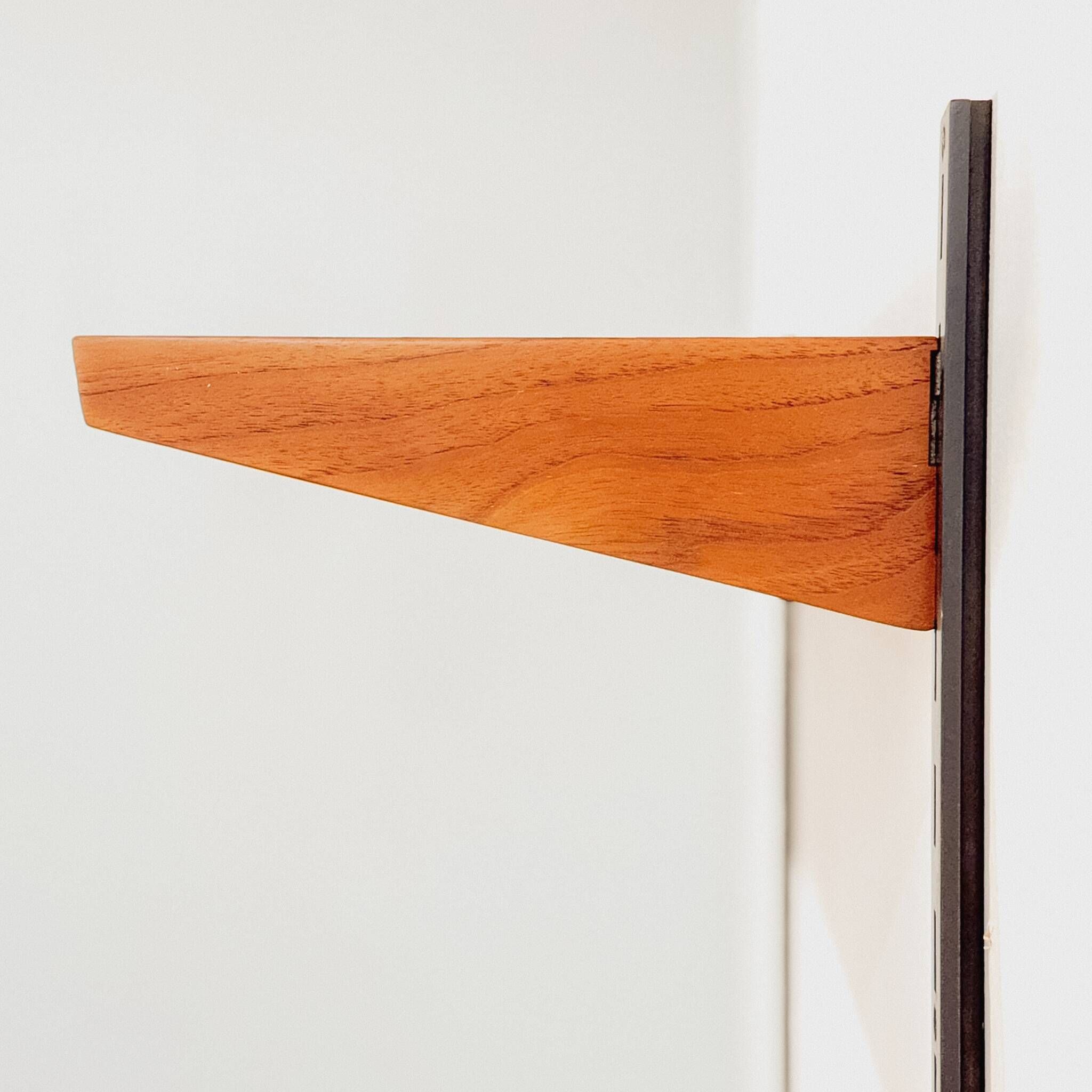 Kai Kristiansen Teak Wall Shelves, FM Møbler, Denmark 1960s
