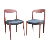 Pair of Scandinavian chairs