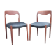 Paire de chaises scandinave
