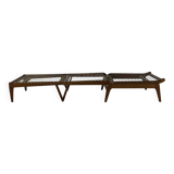 Fauteuil / lit de repos design français du milieu du siècle par George Tigien