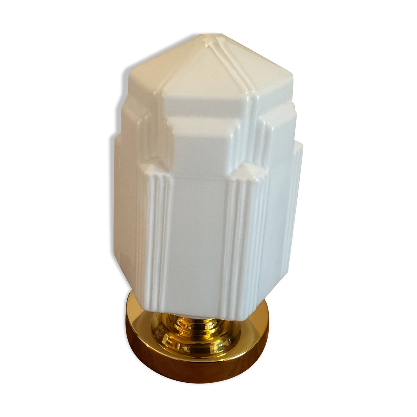 Art Deco skyscraper lamp