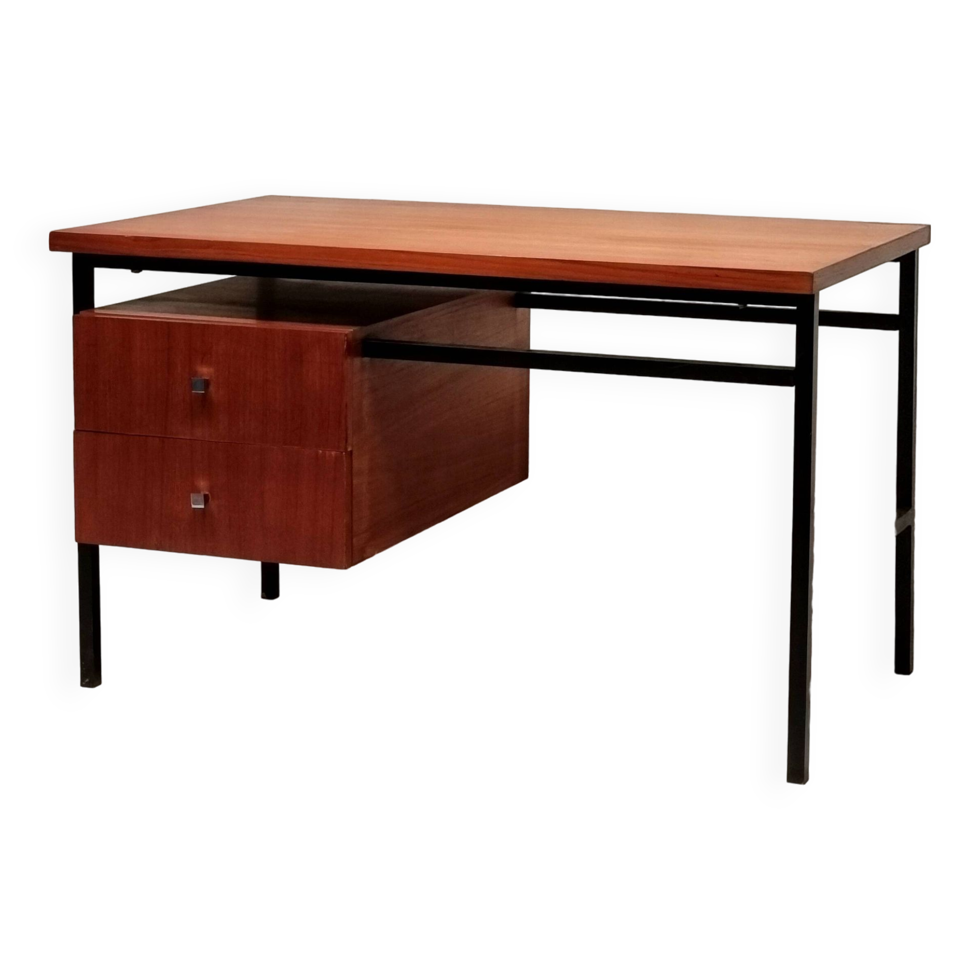Modernist desk by Luigi Bartolini - Teak - Ca 1960