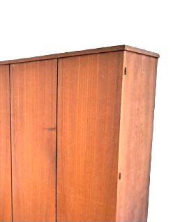 Vintage Scandinavian teak wardrobe, teak wardrobe from the 60s, 70s.