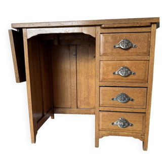 Bureau enfant en bois et métal