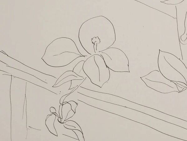 Henri Matisse : Table à la nature morte, lithographie signée
