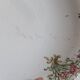 Antique dish, polychrome ironstone compote dish, “Guirlandes” model from the