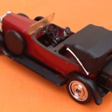Miniature car Hispano Suiza H6B (1926) Solido Scale: 1/43rd Made in France