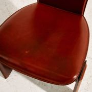 Pietro Costantini leather dining chair, set of 4
