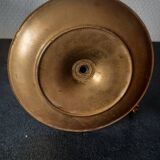 Push-button candle holder