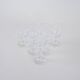 Set of crystal glasses, Danish design, 1970s, manufactured in Denmark