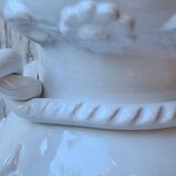 Émile Tessier white ceramic pitcher