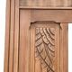Armoire parisienne art déco bois brut