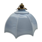 Suspension en opaline bleue